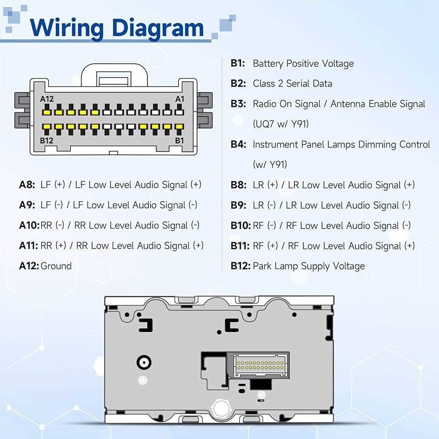 2006 pontiac grand prix radio wiring diagram