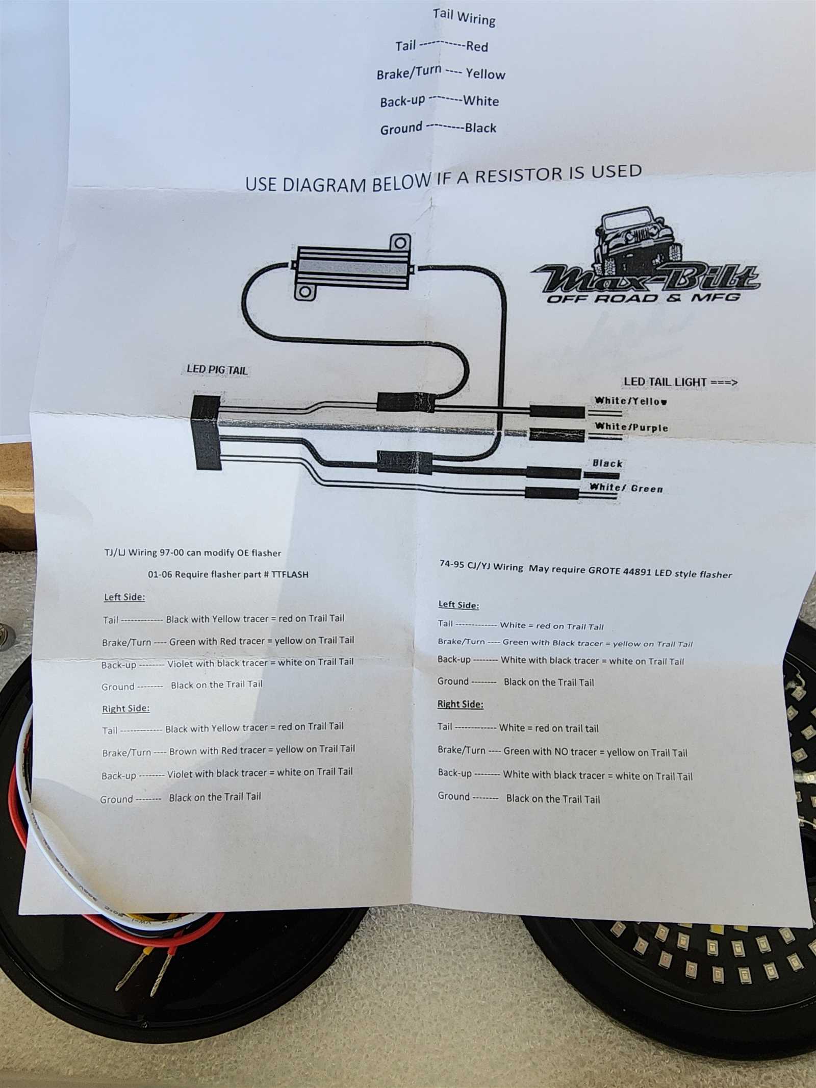 2007 dodge ram tail light wiring diagram