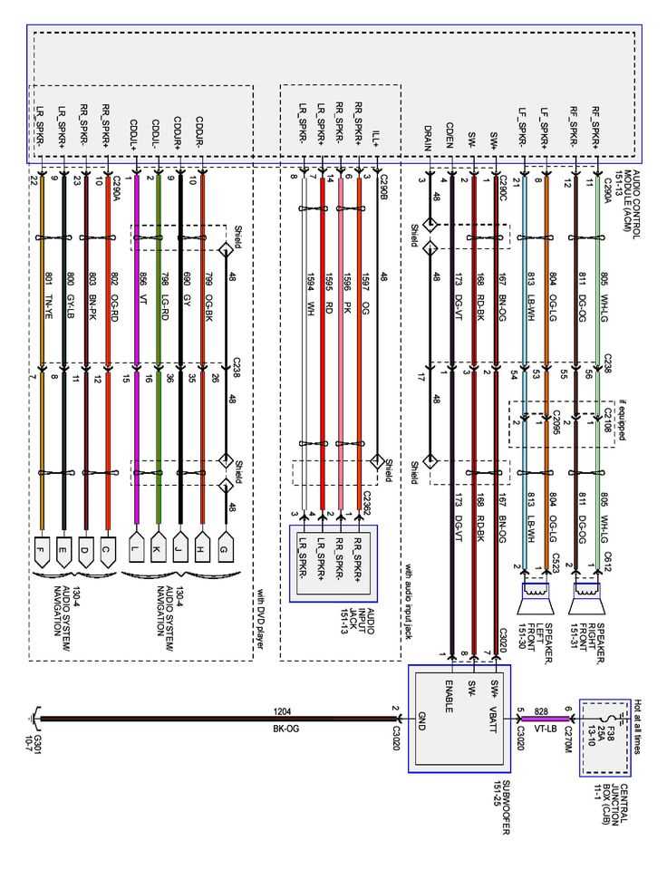 2007 ford f150 stereo wiring diagram