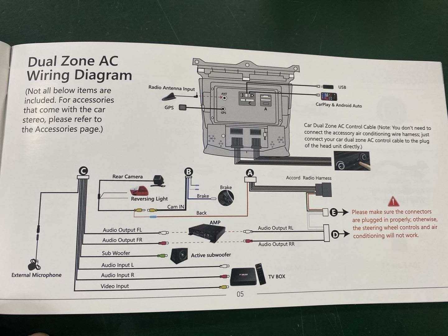 2008 honda accord radio wiring diagram