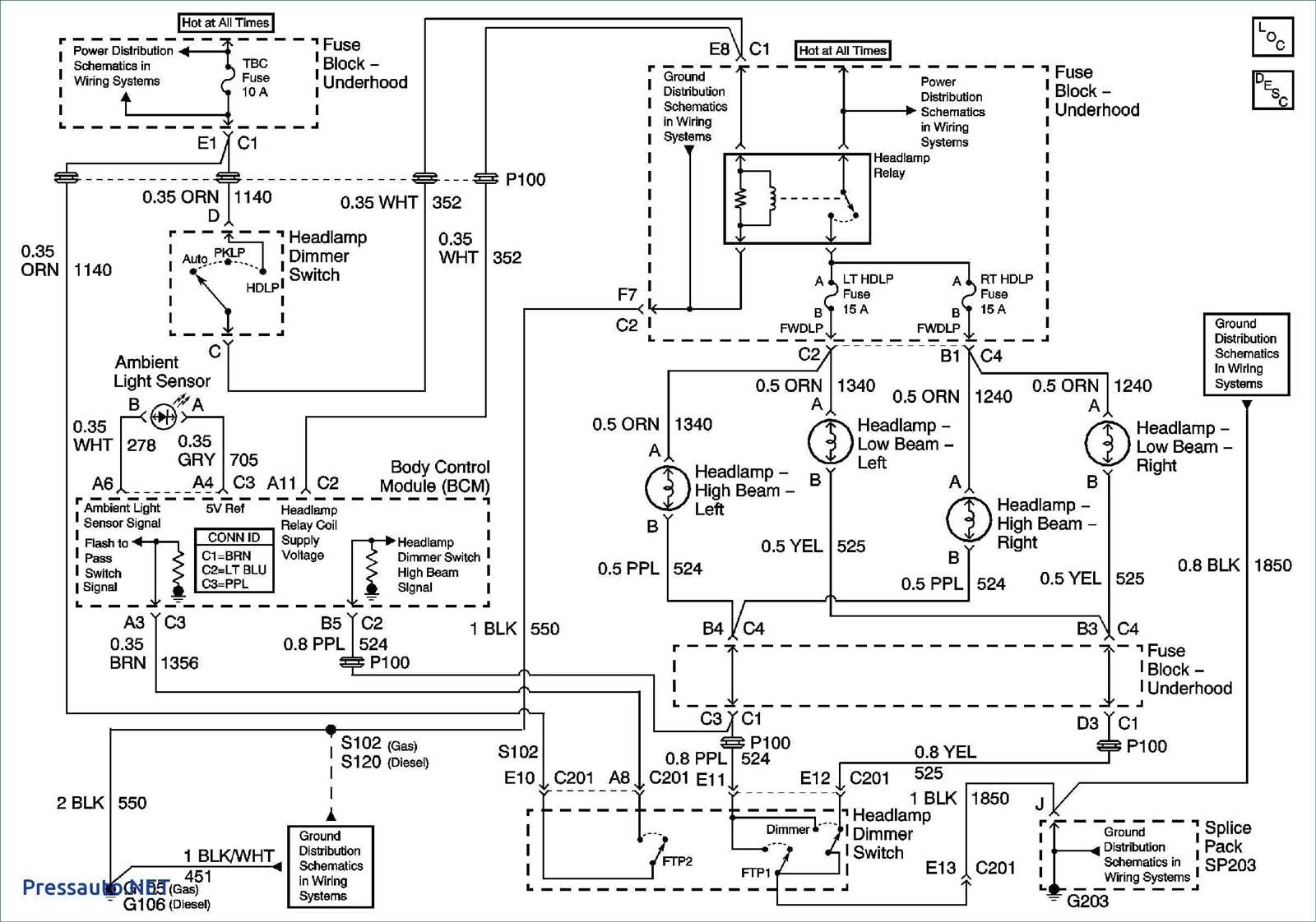 2008 chevy impala radio wiring diagram