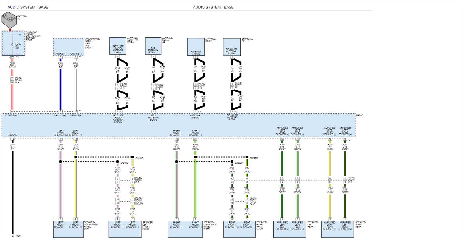 2008 dodge charger stereo wiring diagram