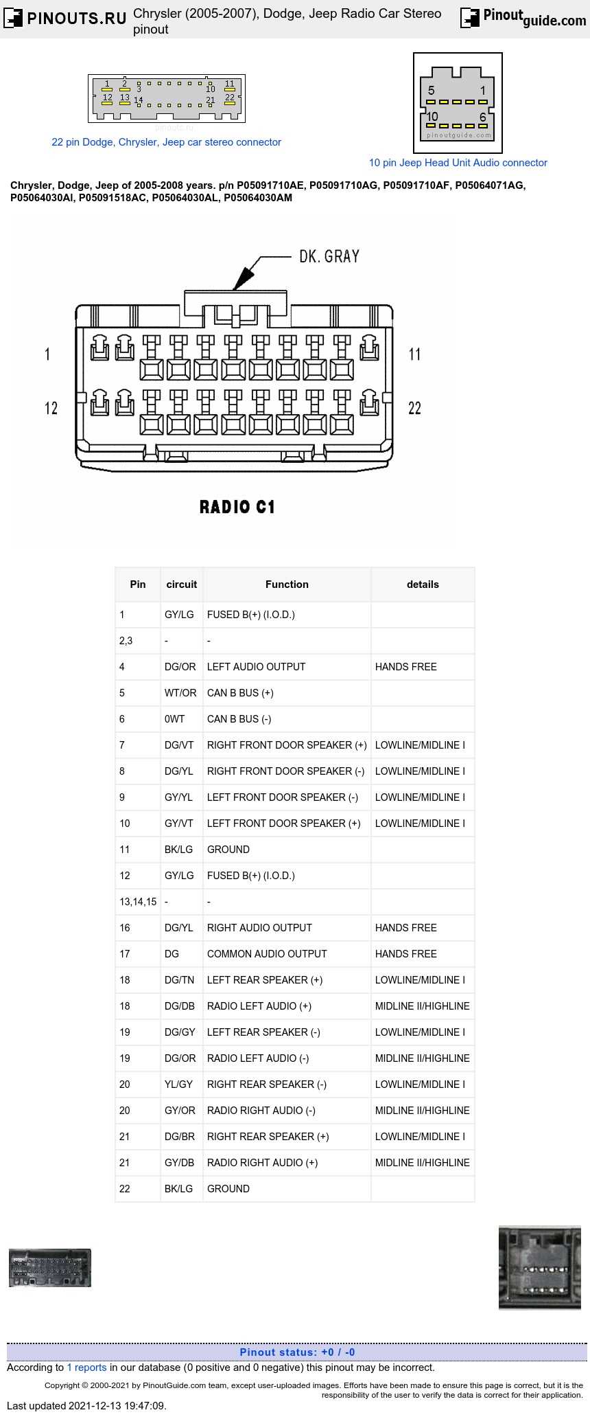 2008 dodge ram 1500 radio wiring diagram