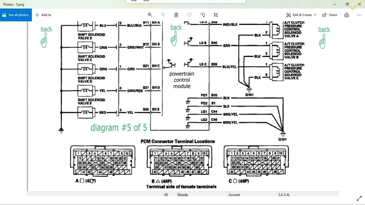 2008 honda accord headlight wiring diagram