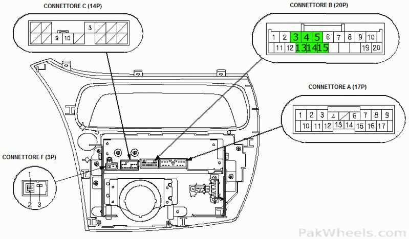 2008 honda civic radio wiring diagram