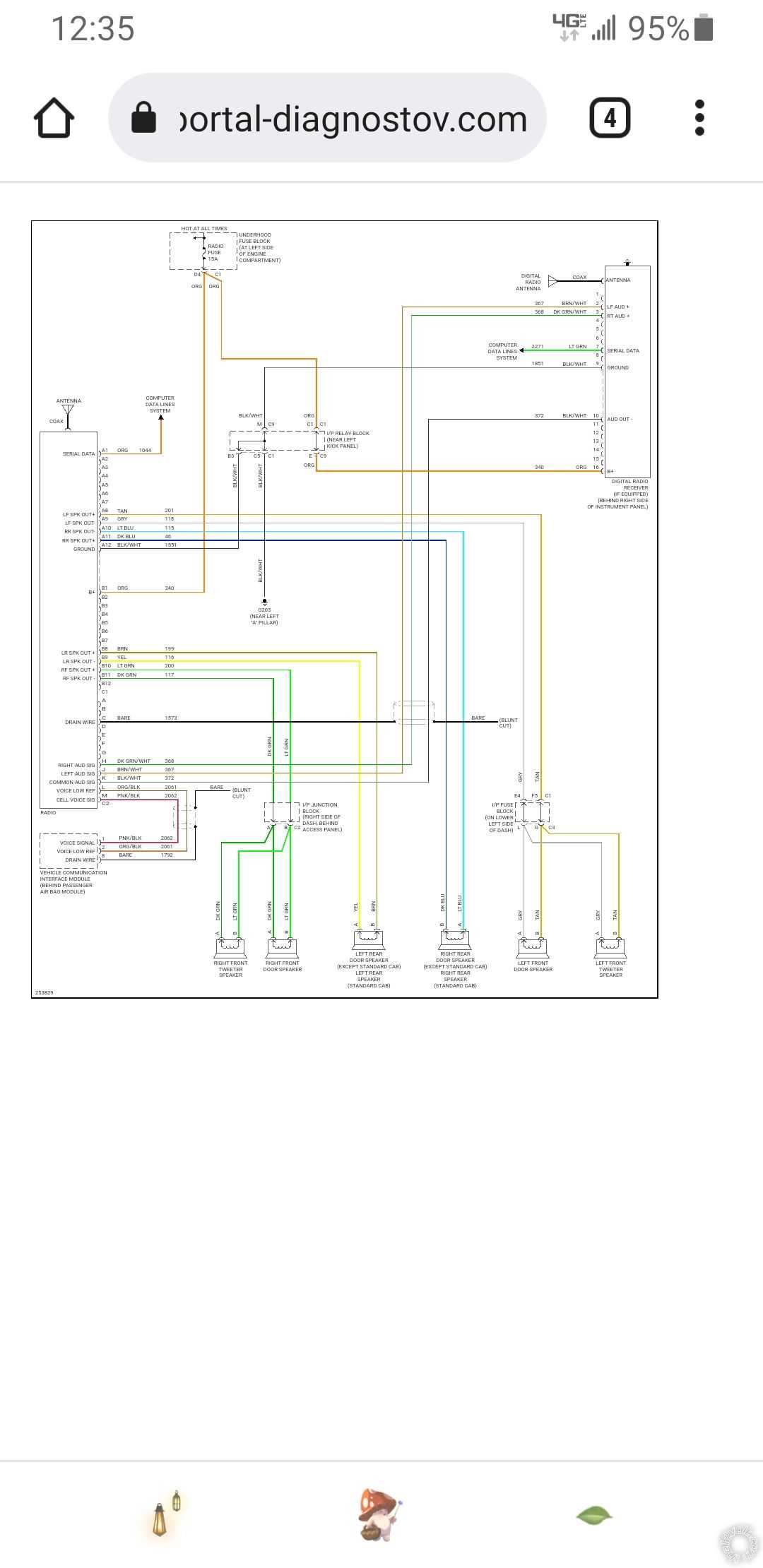 2008 silverado radio wiring harness diagram