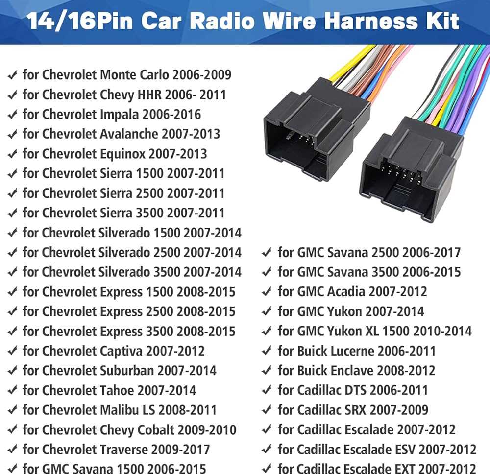 2011 gmc acadia radio wiring diagram