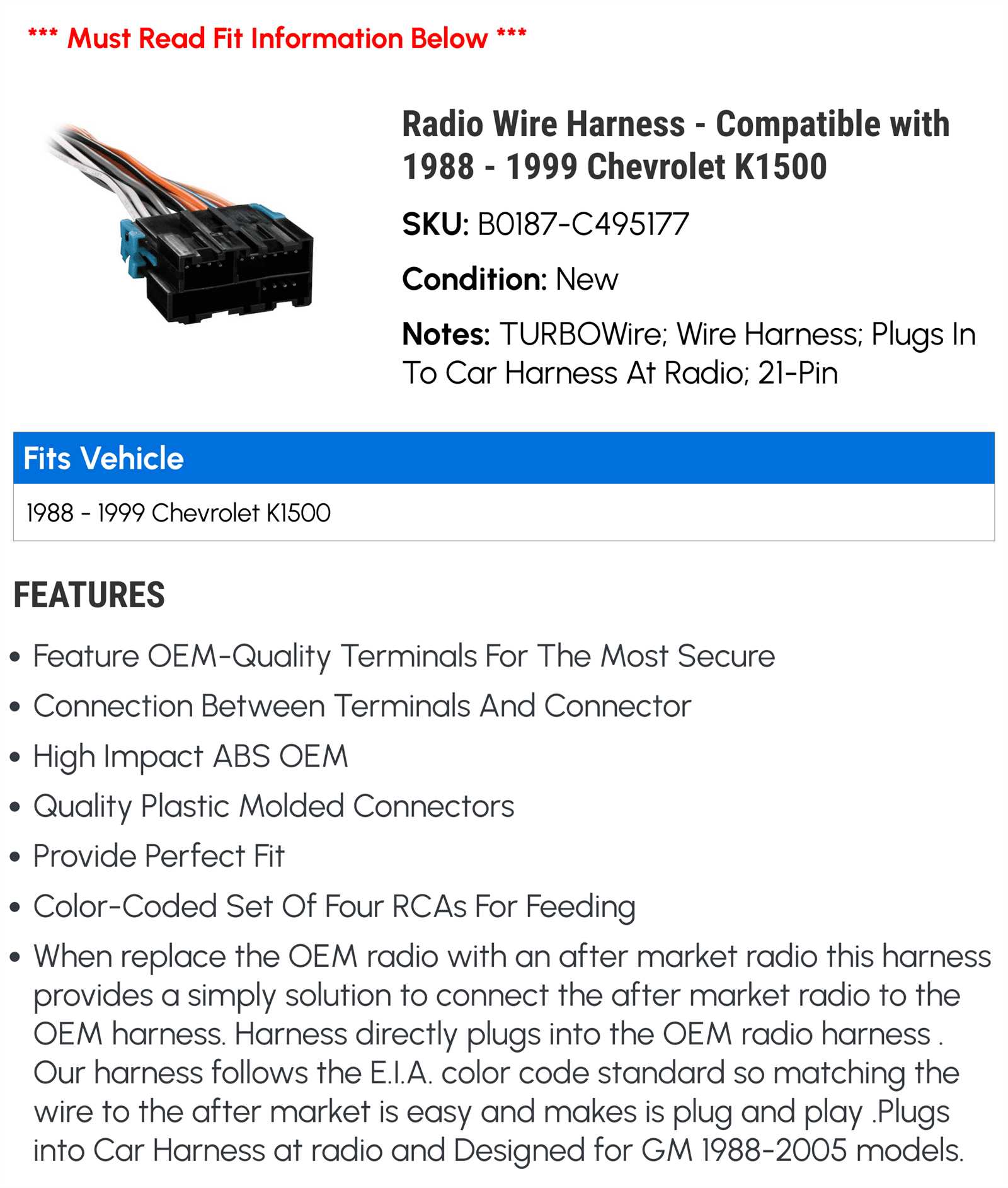 2011 silverado radio wiring harness diagram