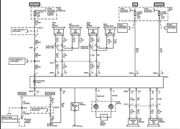 2011 chevy silverado radio wiring diagram