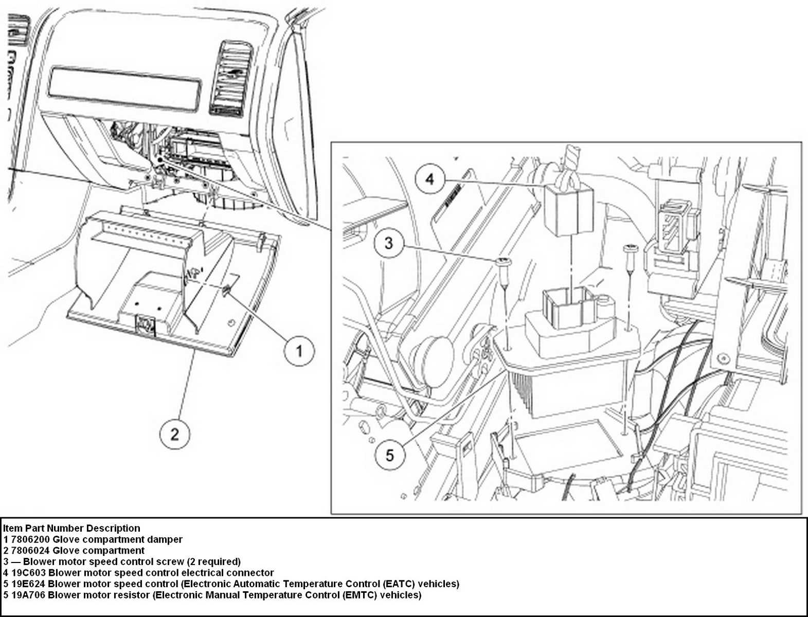 2013 ford f150 blower motor resistor wiring diagram