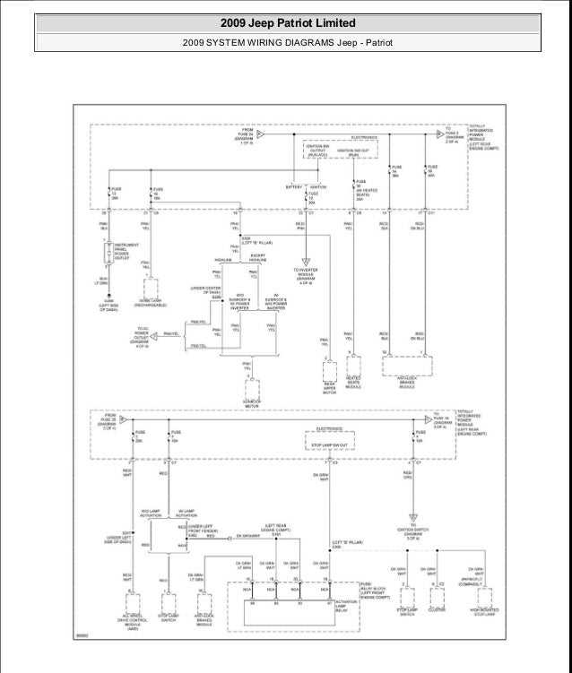 2016 jeep patriot radio wiring diagram