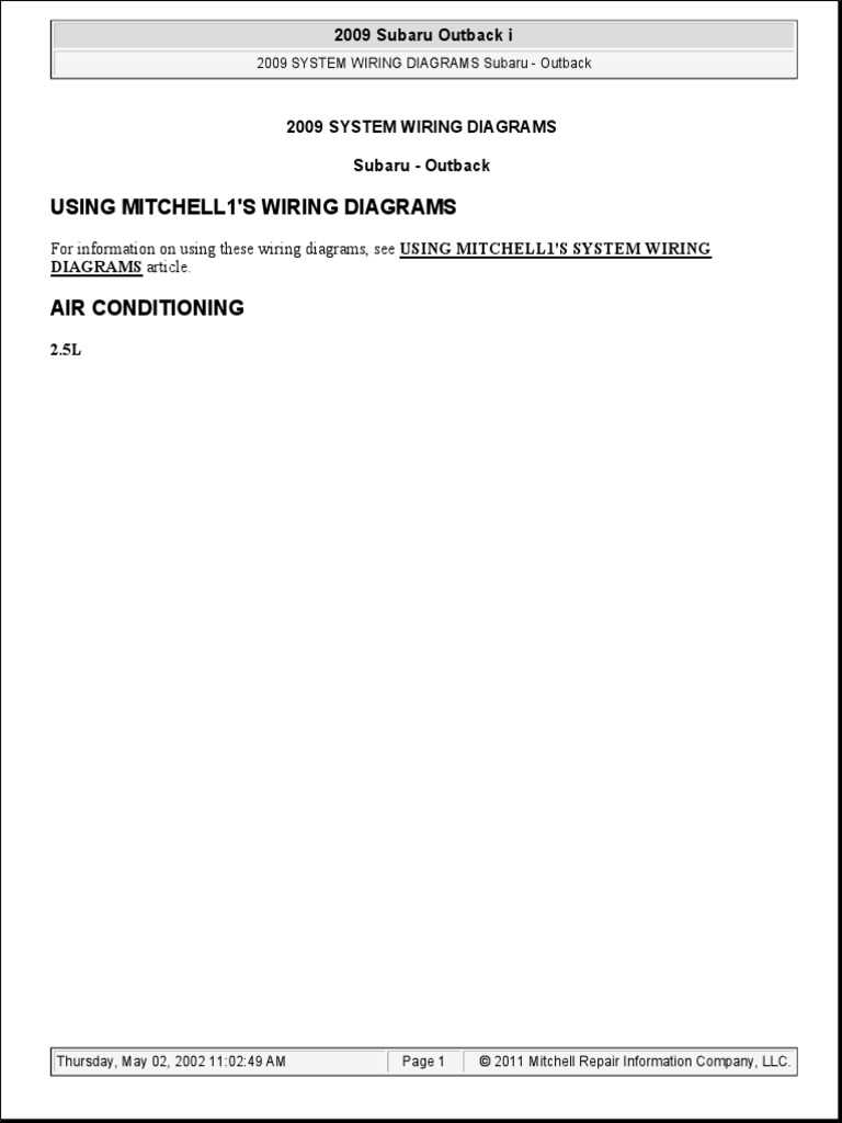 2021 subaru outback wiring diagram interior lights