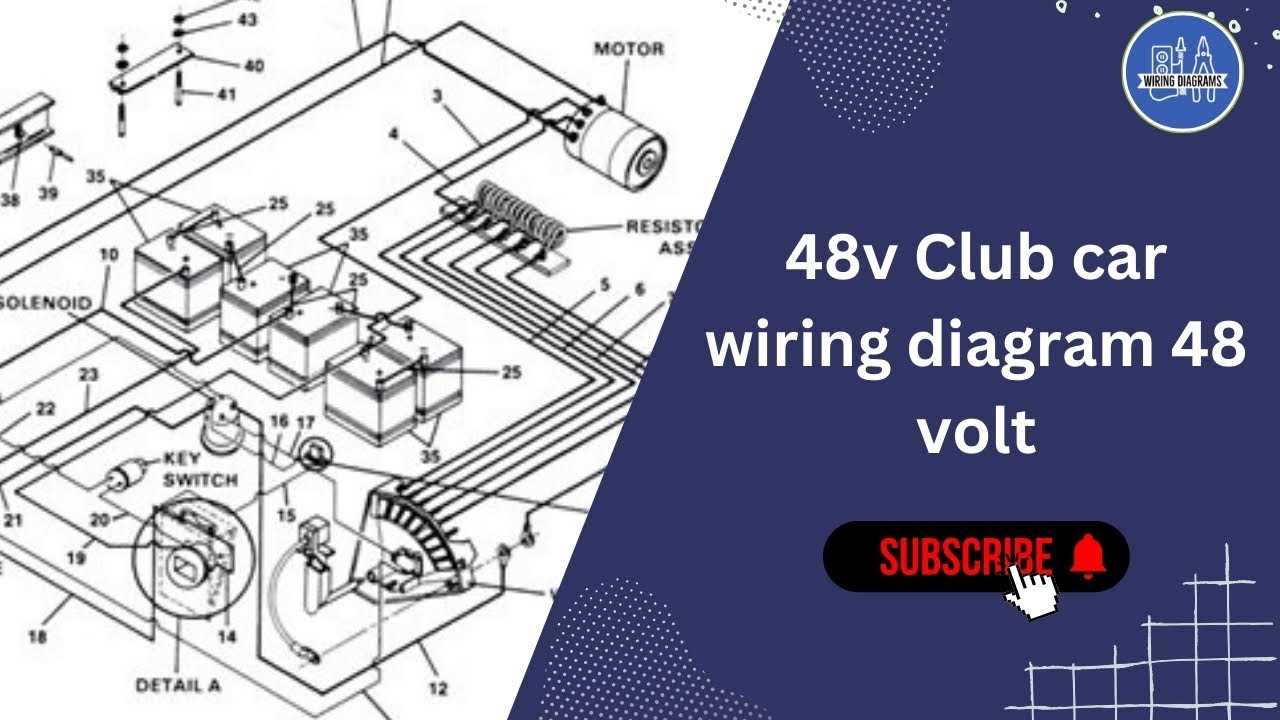 wiring diagram club car golf cart