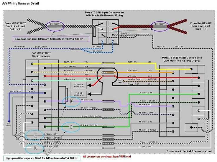 aftermarket radio wiring harness diagram
