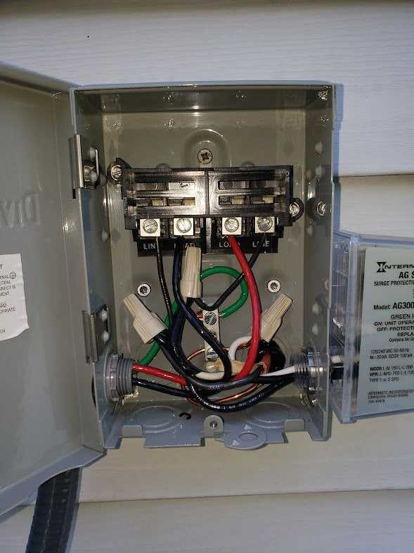 ag3000 surge protector wiring diagram