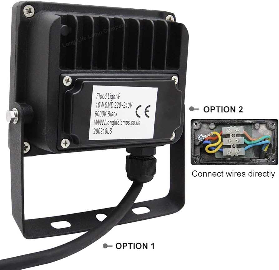 led flood light wiring diagram