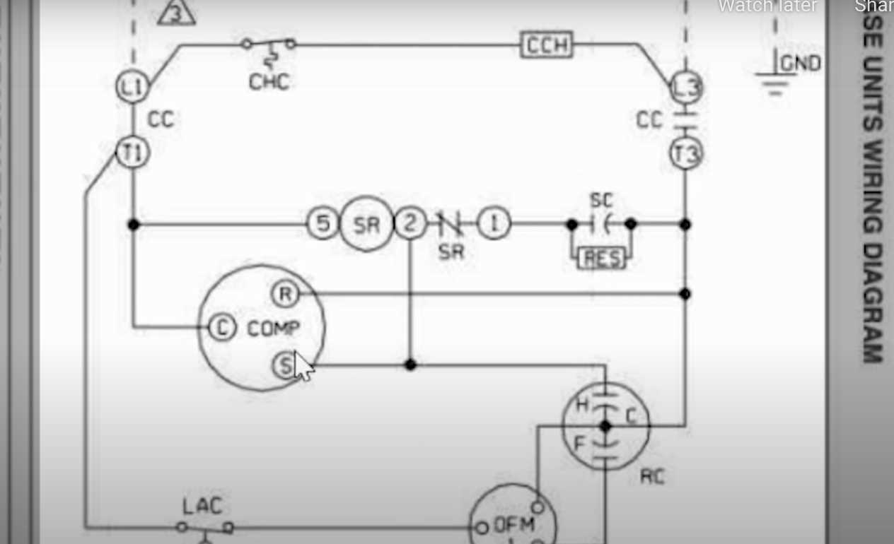 condensing unit wiring diagram