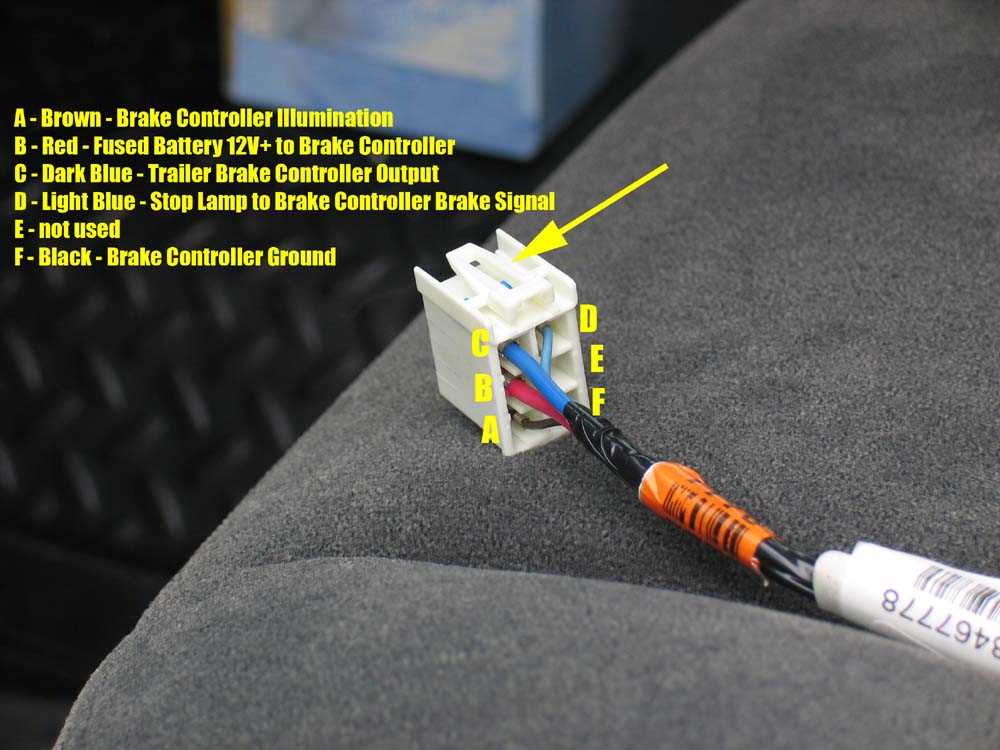 tekonsha trailer brake wiring diagram