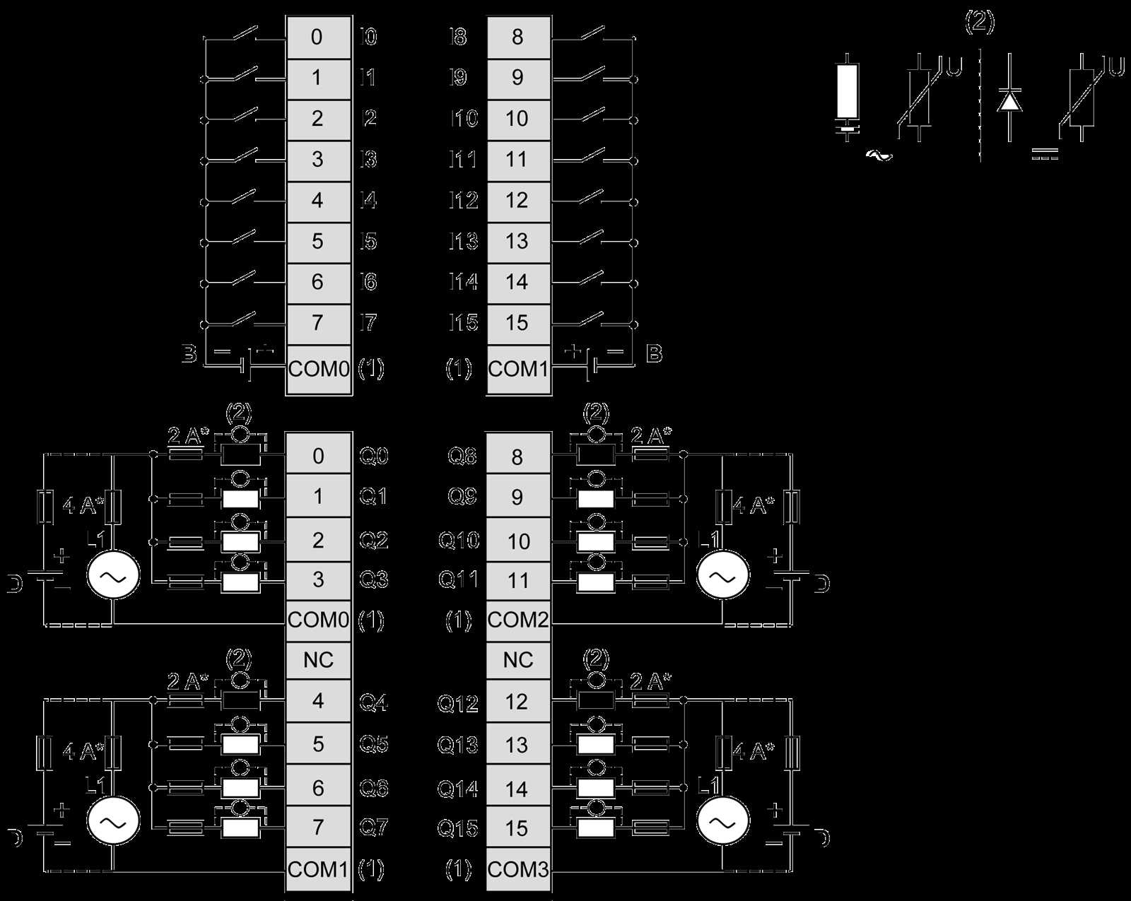 terminal block wiring diagram