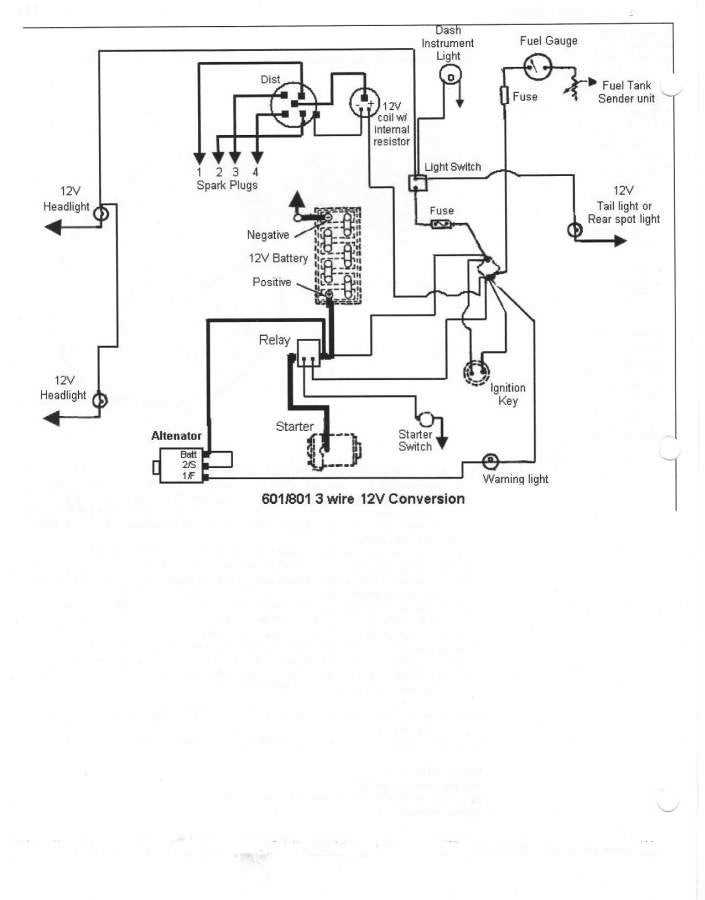 wiring diagram for ford 8n tractor