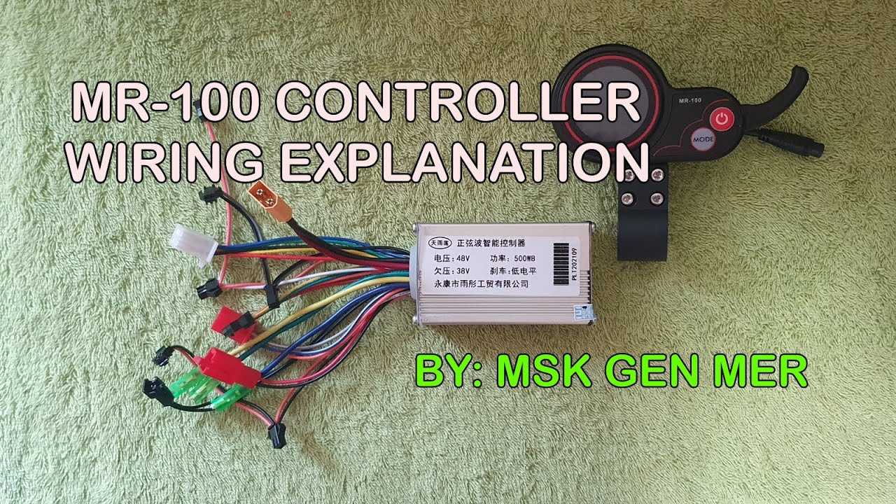 electric scooter controller wiring diagram