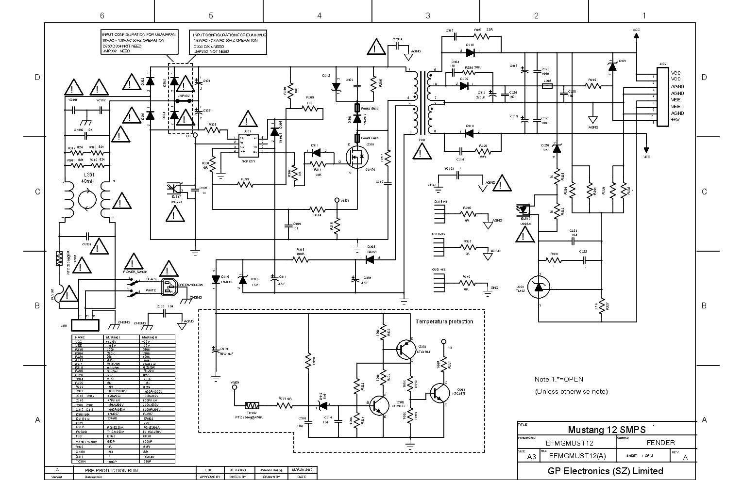 iyv mustang wiring diagram