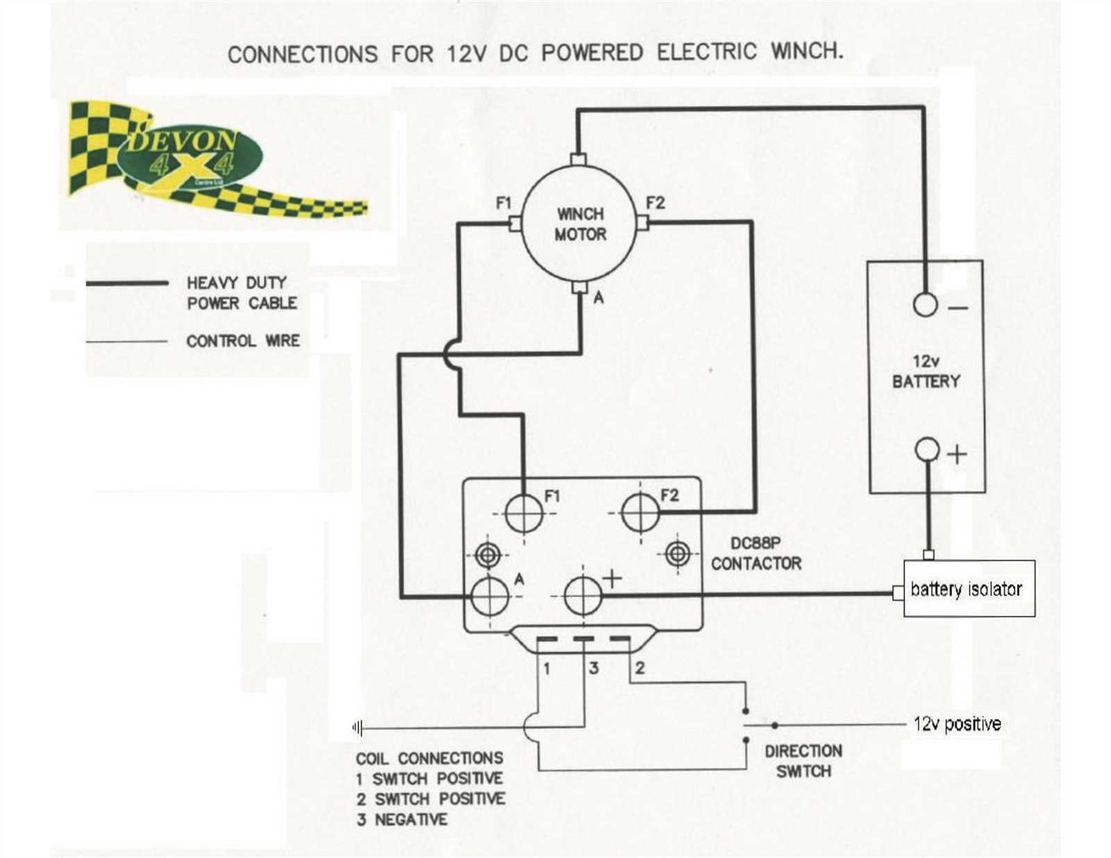 wiring diagram warn winch