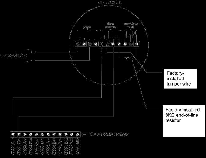 wiring diagram for smoke detectors