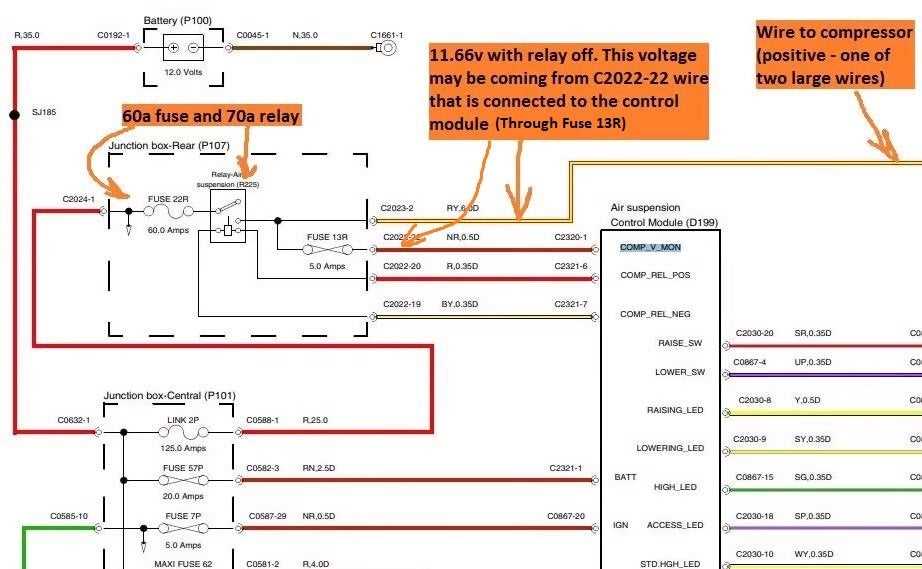 air ride compressor wiring diagram