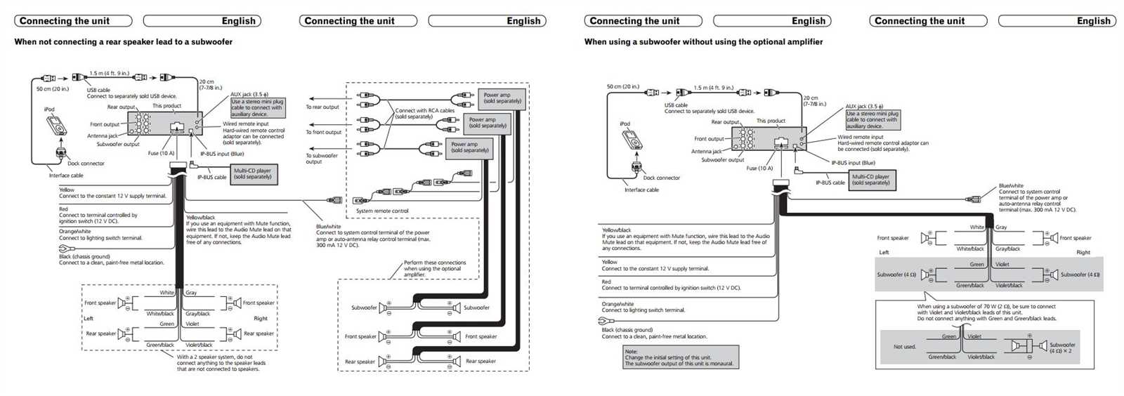 kicker bass station wiring harness diagram