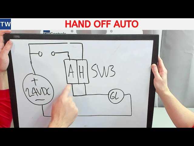 hand off auto switch wiring diagram