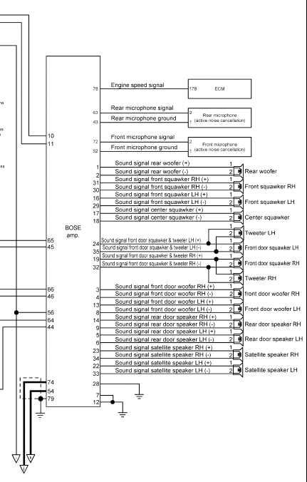 bose amplifier wiring diagram