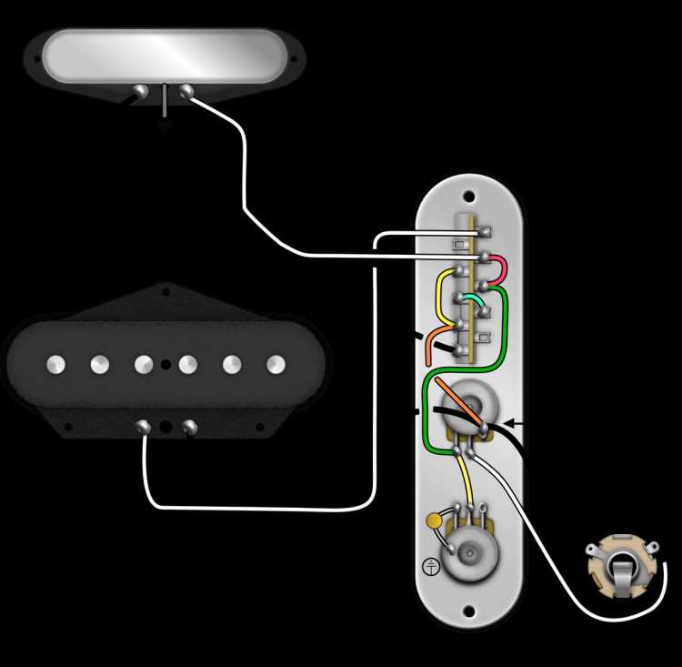 4 way telecaster wiring diagram parallel