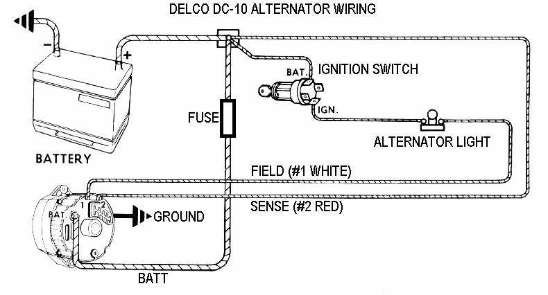 6 volt positive ground wiring diagram