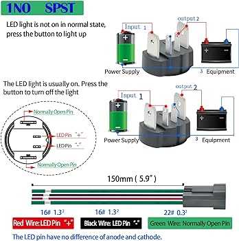 3 pin push button switch wiring diagram