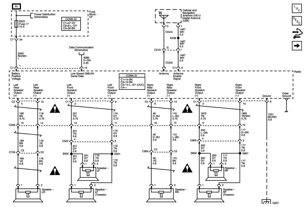 2011 chevy malibu radio wiring diagram