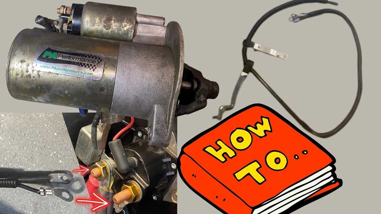 foxbody starter solenoid wiring diagram