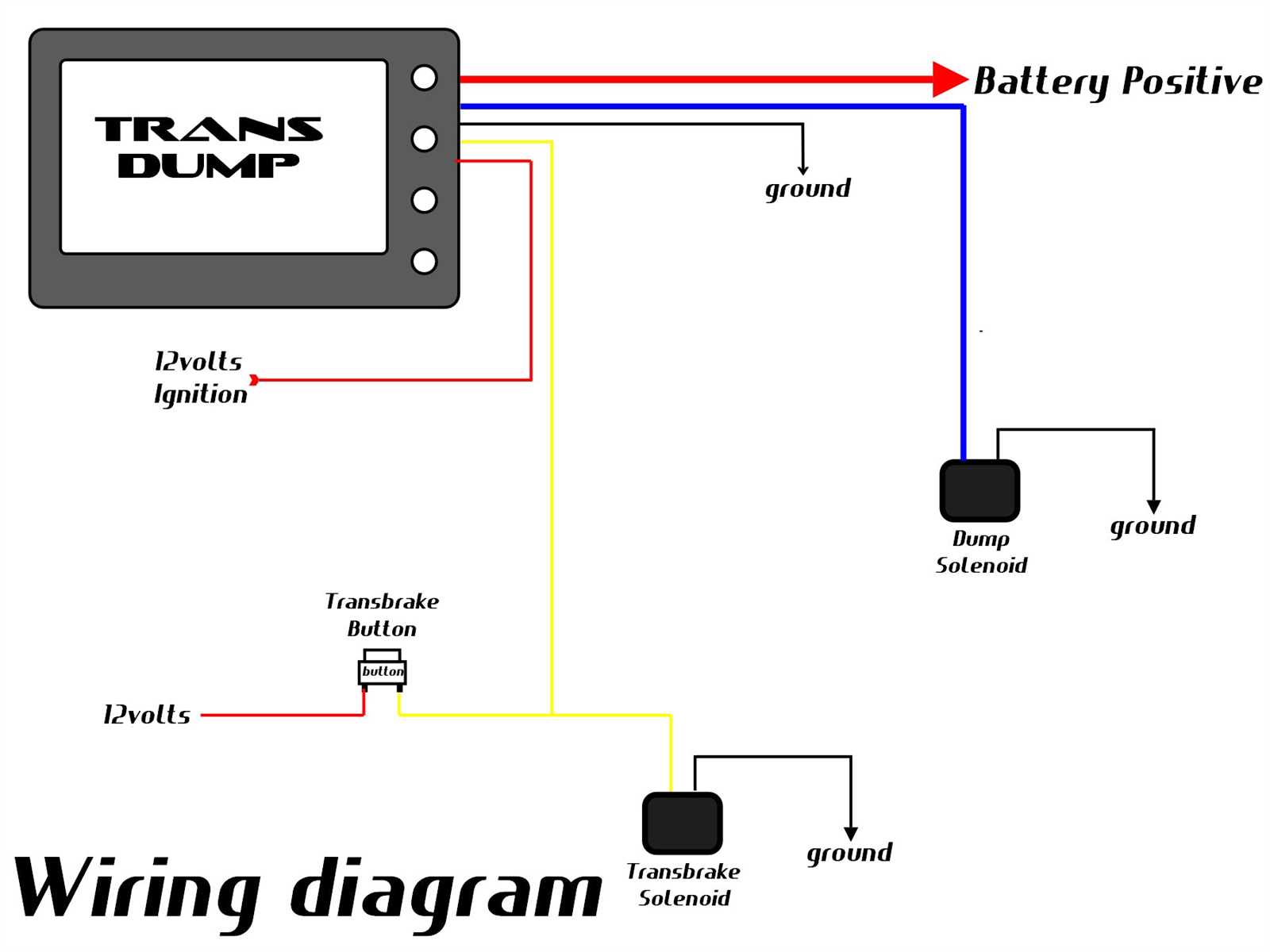 trans brake wiring diagram