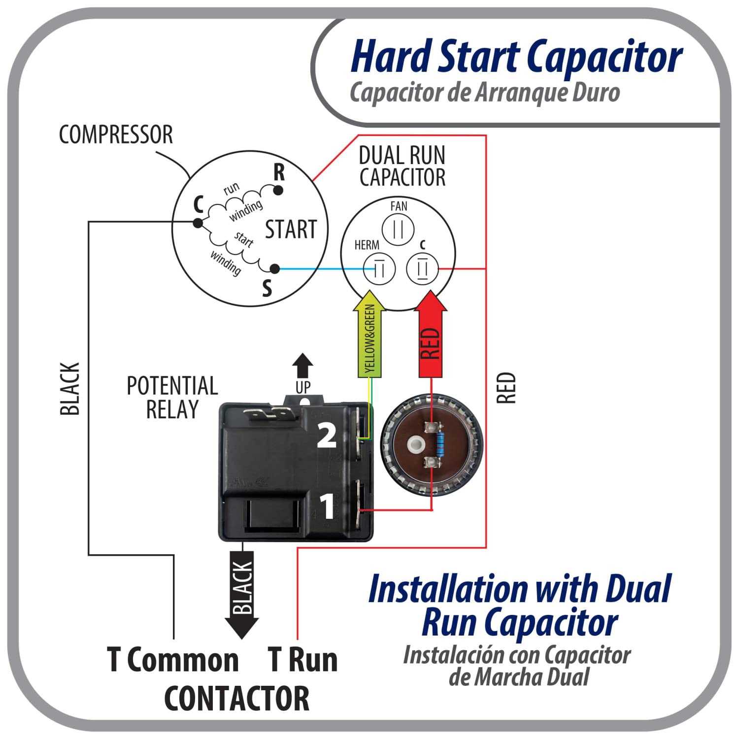 521 hard start kit wiring diagram