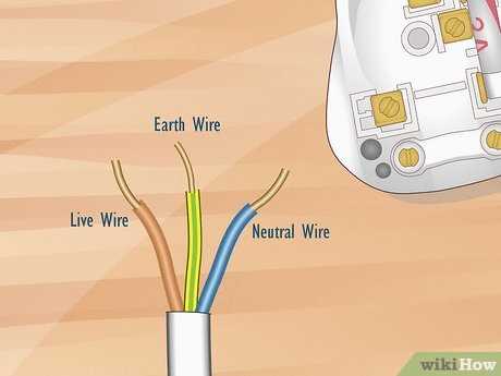 diagram of wiring a plug