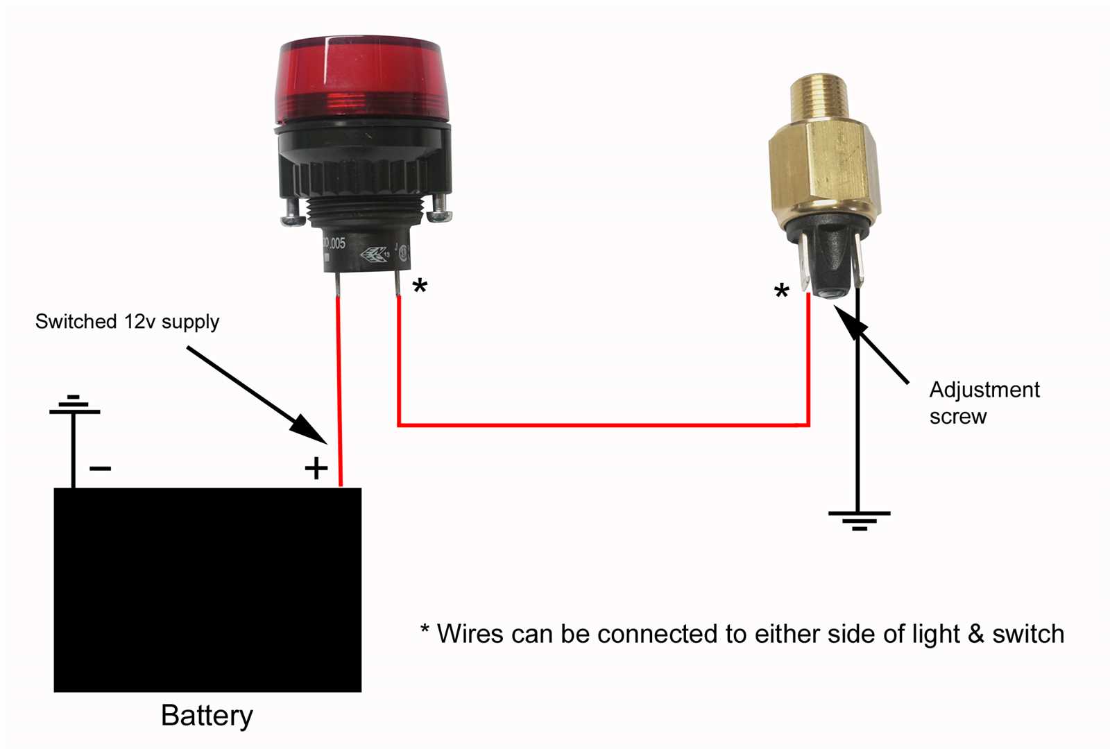 1 wire oil pressure switch wiring diagram