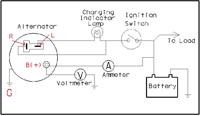 gm one wire alternator wiring diagram