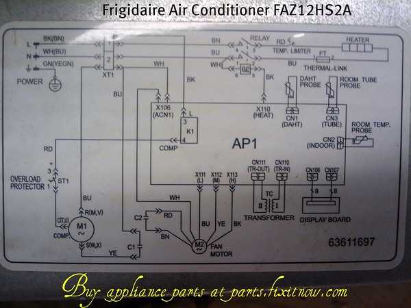 ge air conditioner wiring diagram