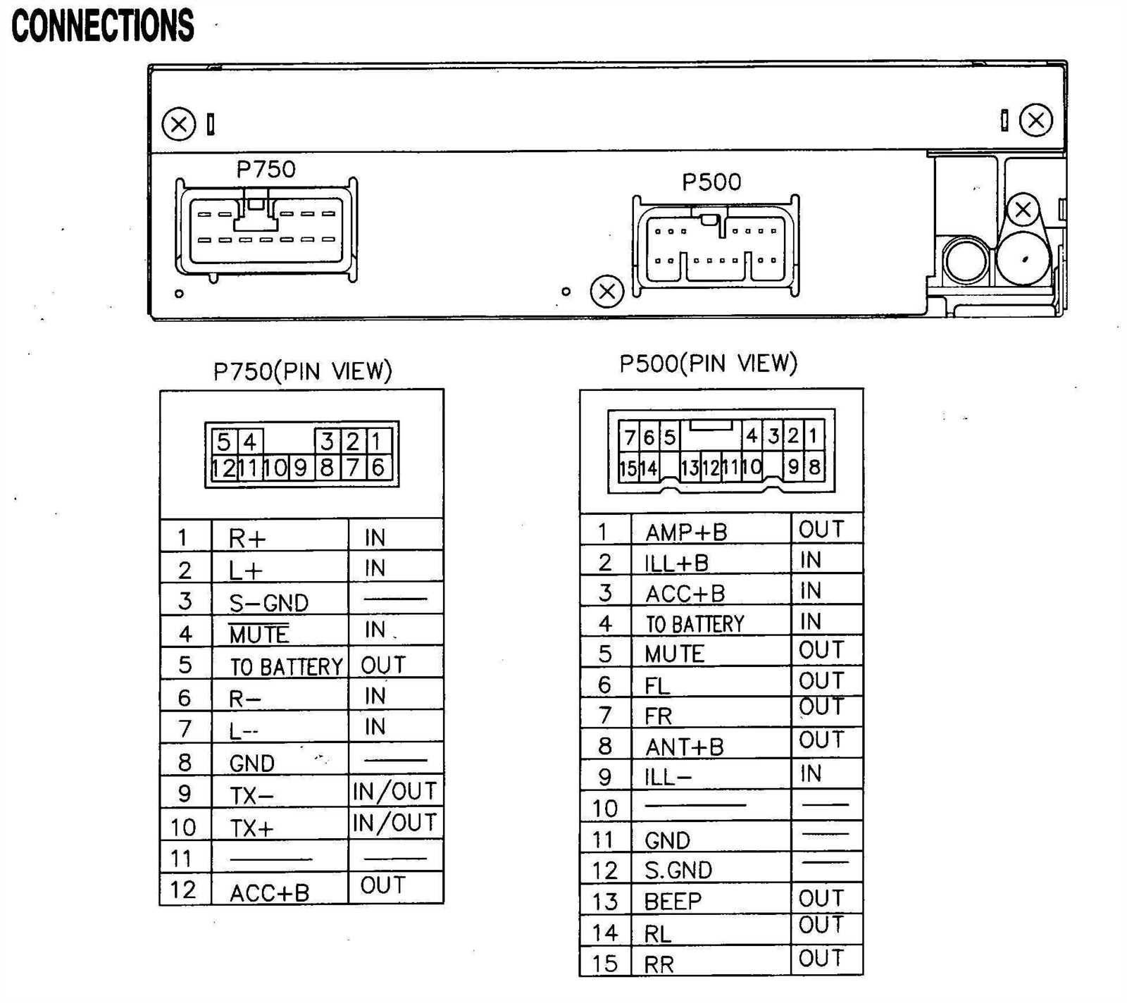 toyota camry stereo wiring diagram