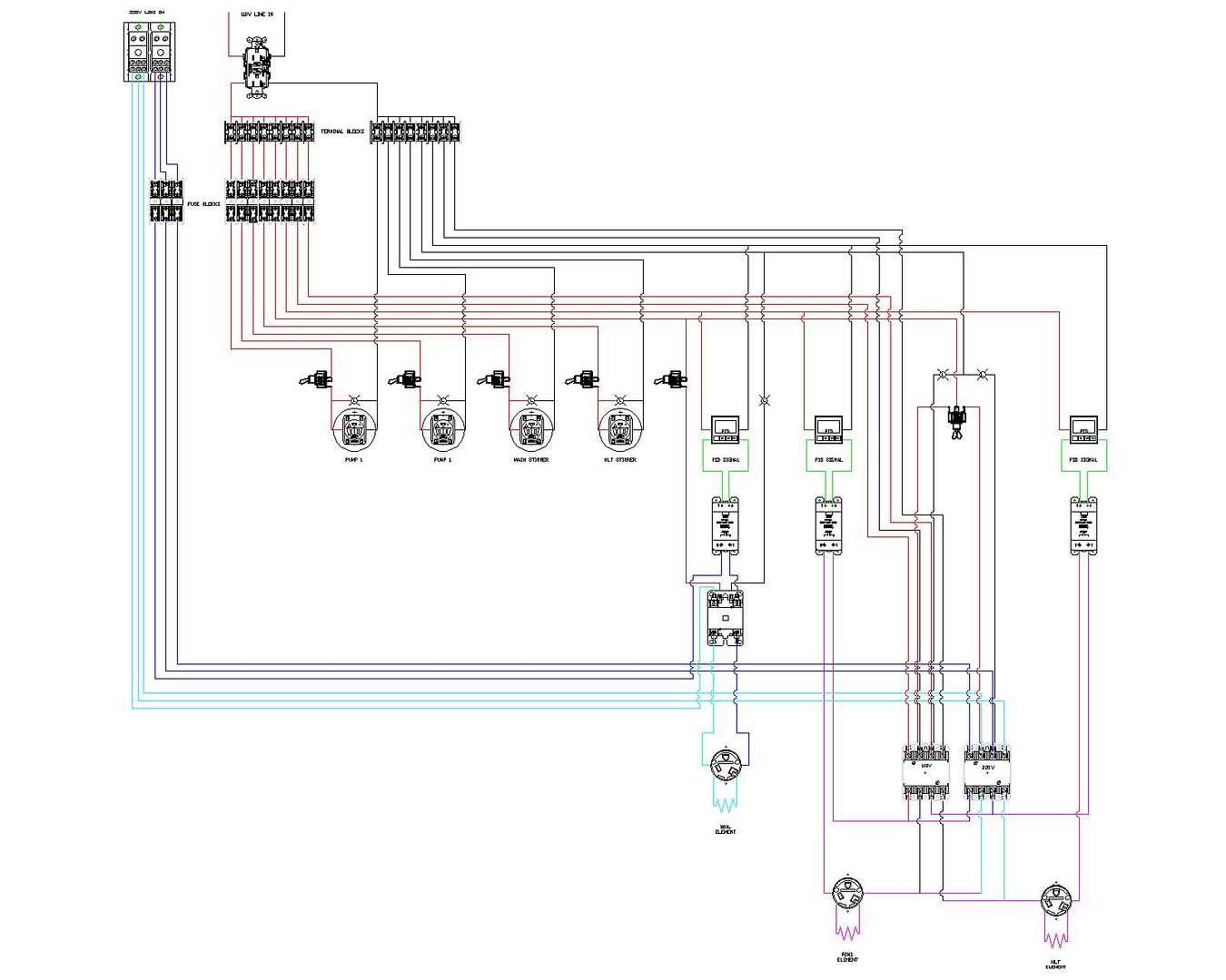 110 electrical wiring diagram