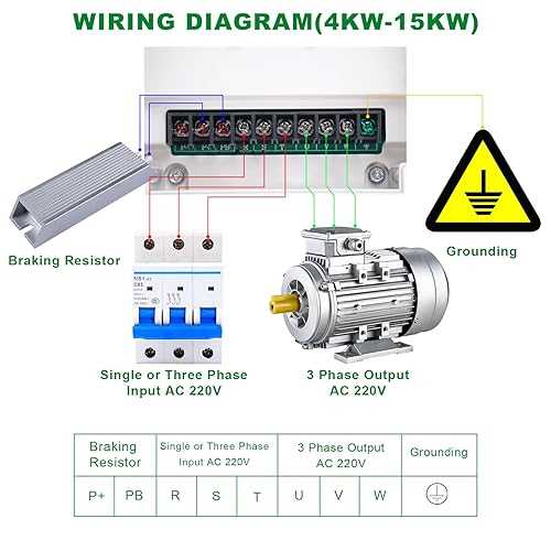 220v single phase to 3 phase converter wiring diagram