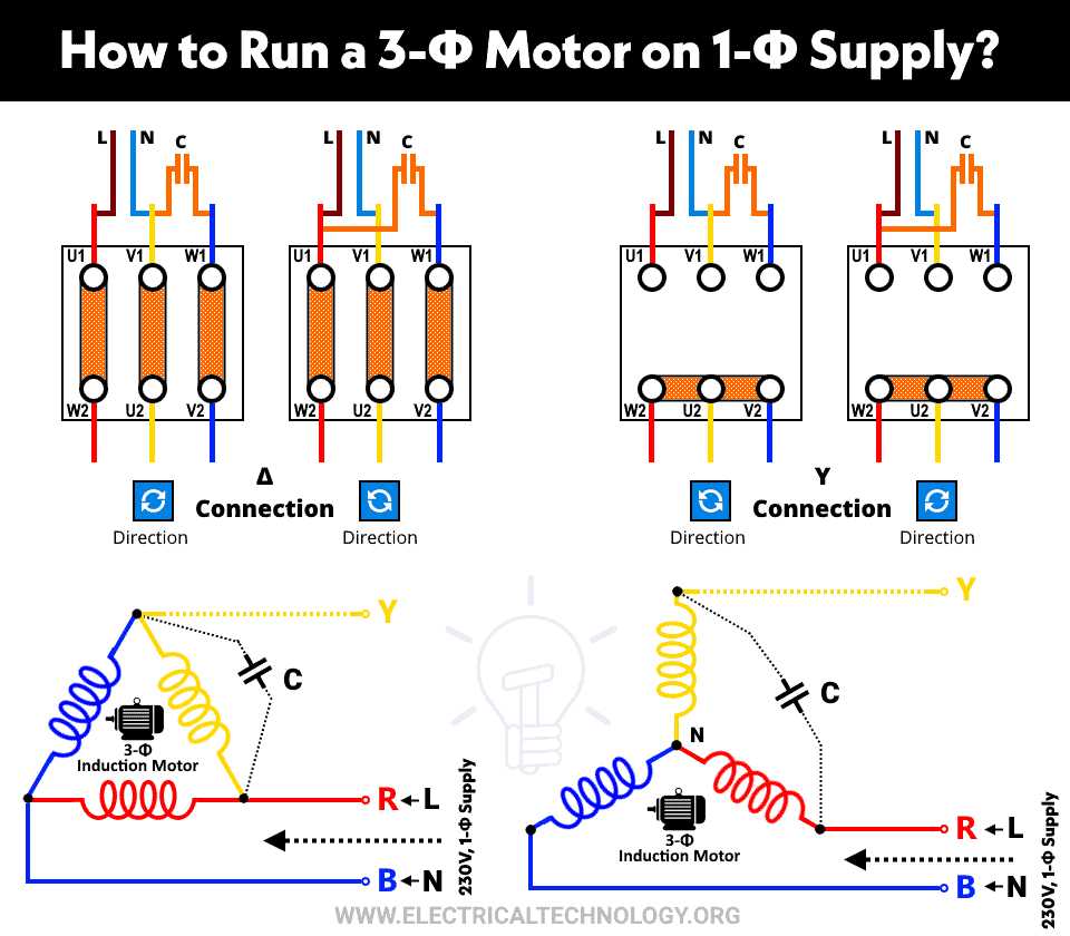 230 volt 3 phase motor wiring diagram