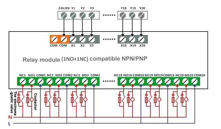 24 volt relay wiring diagram