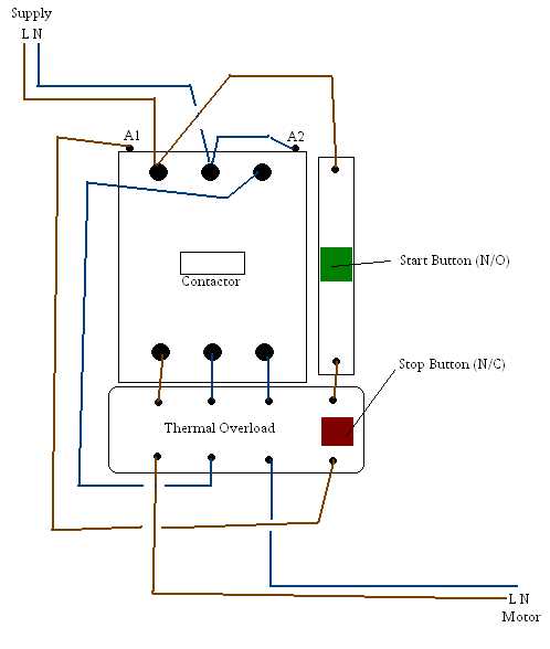 240v 3 phase motor wiring diagram