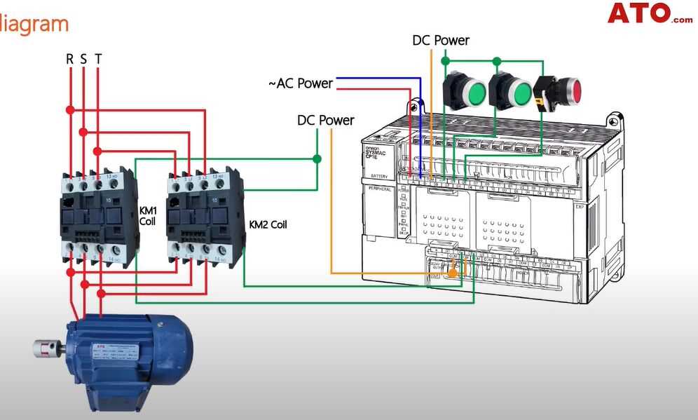 3 phase electric motor wiring diagram